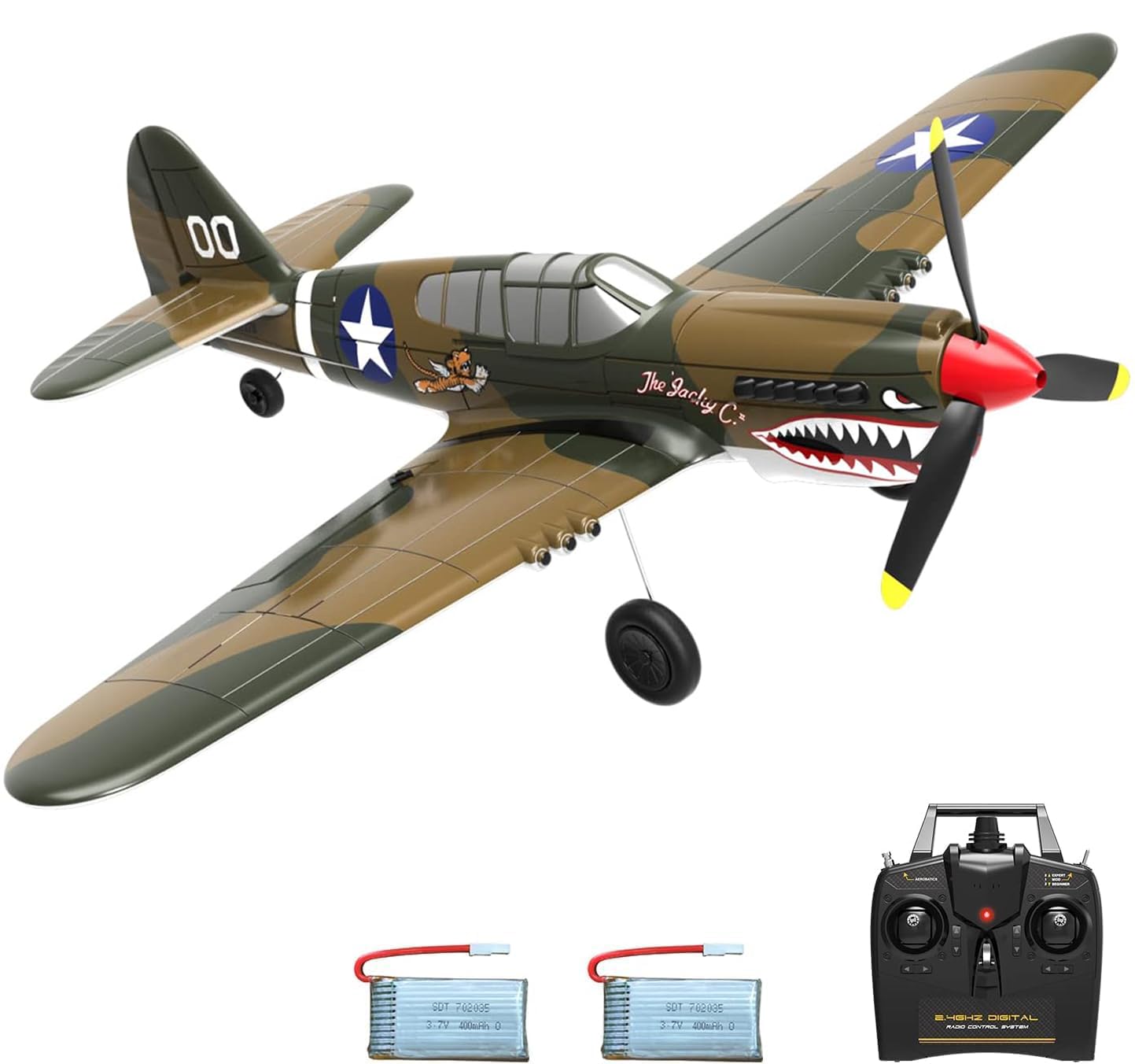 Amazon.com: Xiangtat RC Plane for Beginners, 4CH WWII RC Airplane